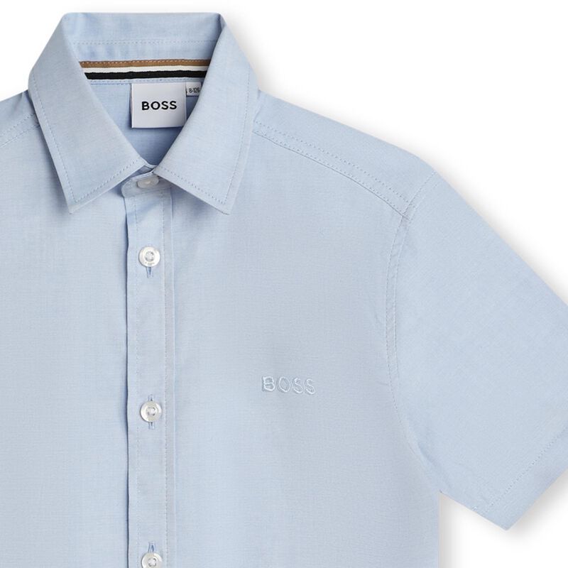 Hugo Boss Ss Oxford Emb Shirt 10 - 16Y image number 2